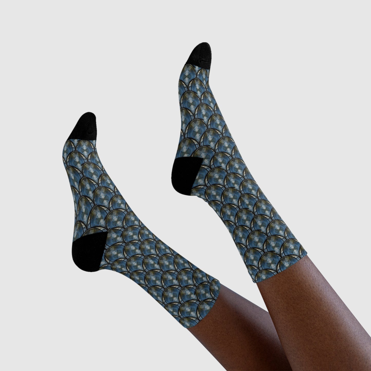 Long Crew Socks (Muliebris/Virilis)(Opal Skies Cantus Primus "Lūminōsitās") RJSTHs2024 RJS