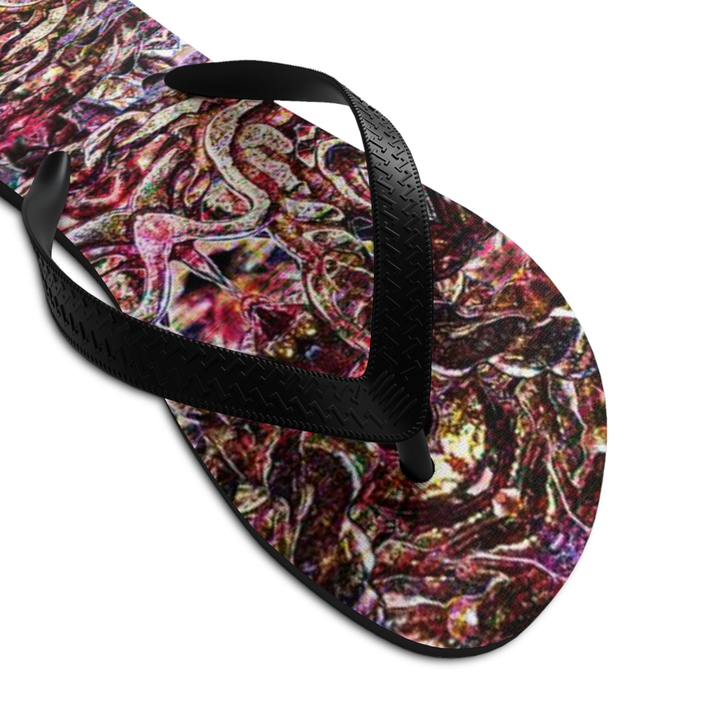 Flip-Flops (Unisex)(Samhain Dream Thaw 14 & Purple Logo@Alchemic) RJSTHs2023 RJS