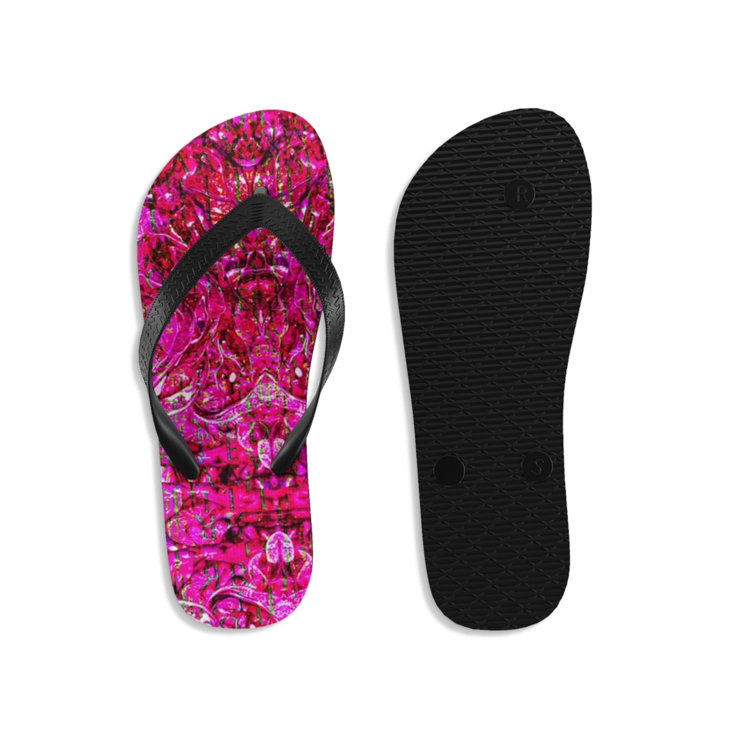 Flip-Flops (Unisex)(Samhain Dream Thaw 13 & Pink Logo@Alchemic) RJSTHs2023 RJS
