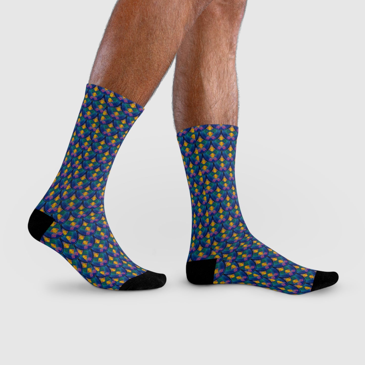 Long Crew Socks (Muliebris/Virilis)(Opal Skies Cantus Primus) RJSTHs2024 RJS