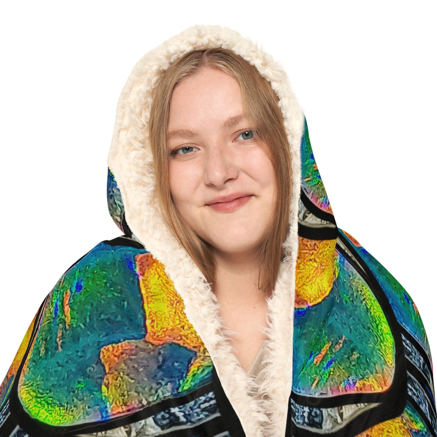 Hooded Snuggle Blanket (Opal Skies Cantus Primus) RJSTHs2024 RJS