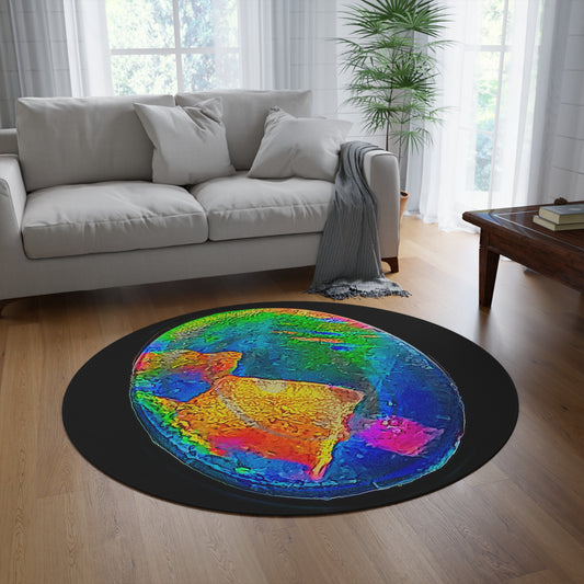 Circular Rug (Opal Skies Cantus Primus) RJSTHs2025 RJS
