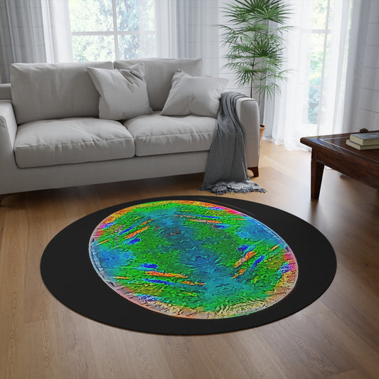 Circular Rug (Opal Skies Cantus Primus) RJSTHs2025 RJS