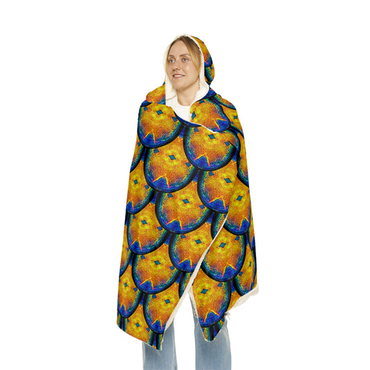 Hooded Snuggle Blanket (Opal Skies Cantus Primus) RJSTHs2024 RJS