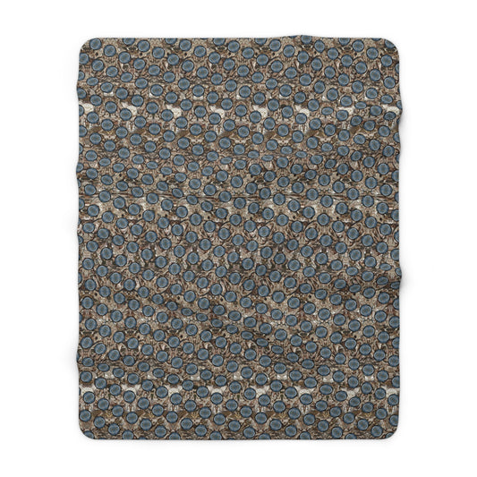 Caeli Opali Cantus Primus Sherpa Fleece Blanket (Samhain Dream Thaw 8 of 15 Octo ex Quindecim) RJSTHS2025 RJS