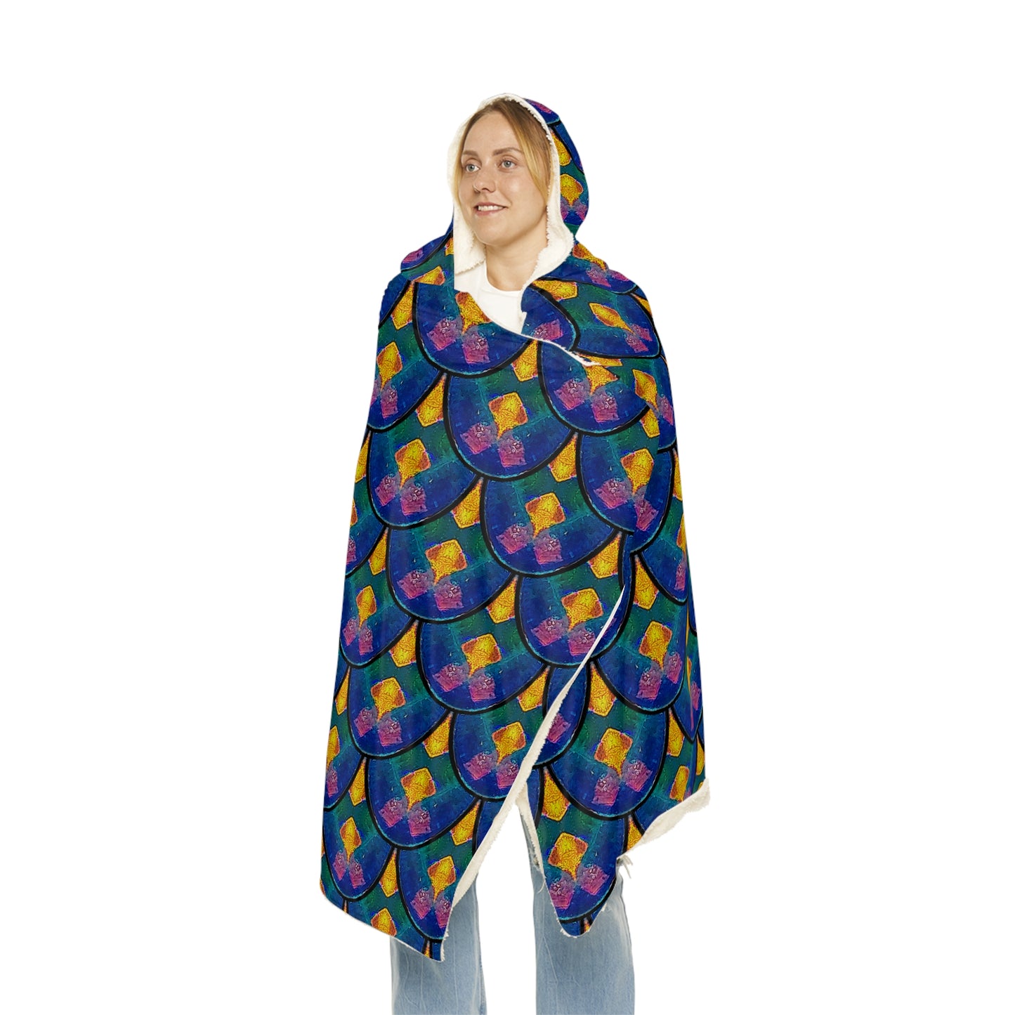 Hooded Snuggle Blanket (Opal Skies Cantus Primus) RJSTHs2024 RJS