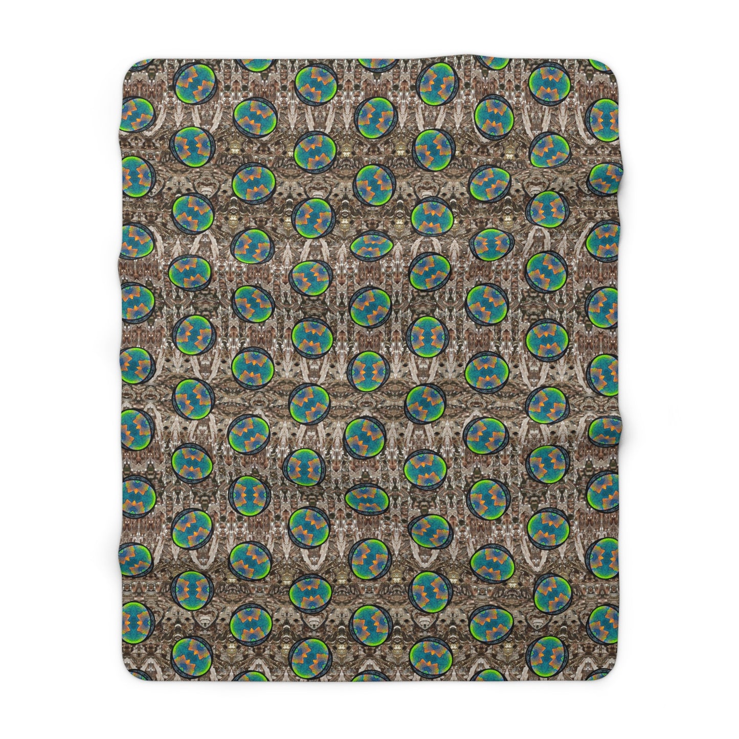 Caeli Opali Cantus Primus Sherpa Fleece Blanket (Samhain Dream Thaw 11 of 15 Undecim ex Quindecim) RJSTHS2025 RJS