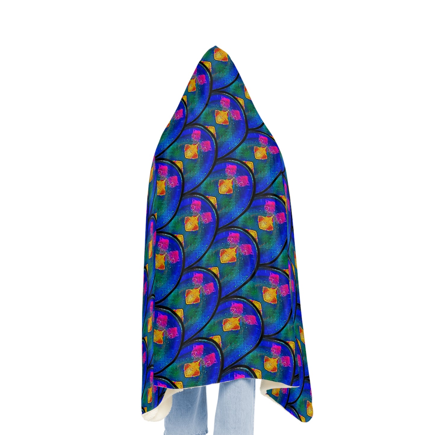 Hooded Snuggle Blanket (Opal Skies Cantus Primus) RJSTHs2024 RJS