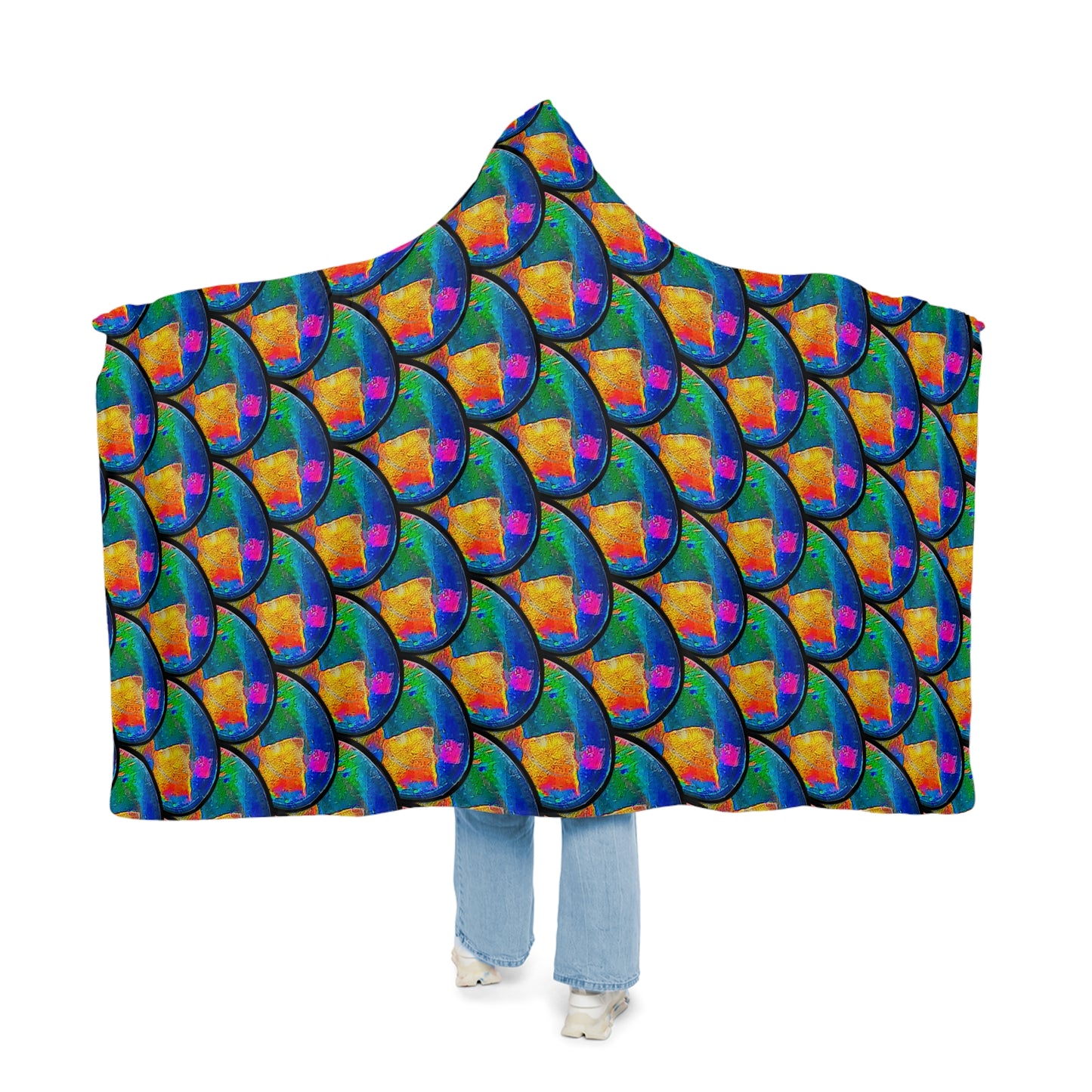 Hooded Snuggle Blanket (Opal Skies Cantus Primus) RJSTHs2024 RJS