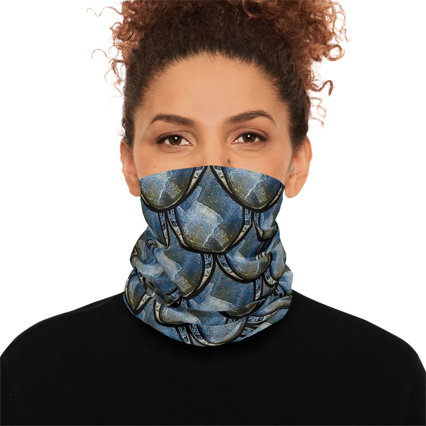 Lightweight Neck Gaiter (Unisex)(Opal Skies Cantus Primus "Lūminōsitās") RJSTHs2024 RJS