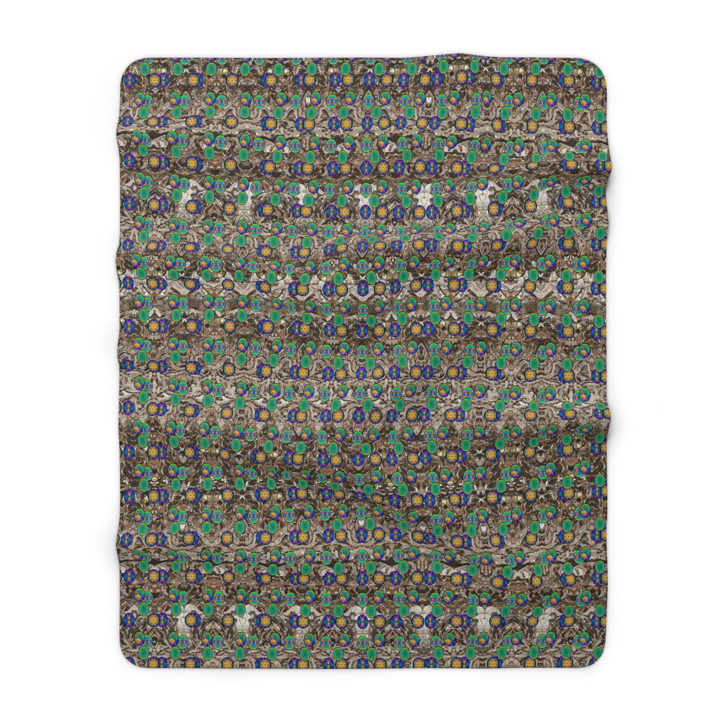 Caeli Opali Cantus Primus Sherpa Fleece Blanket (Samhain Dream Thaw 1 of 15 Unus ex Quindecim) RJSTHS2025 RJS