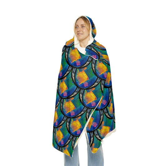 Hooded Snuggle Blanket (Opal Skies Cantus Primus) RJSTHs2024 RJS