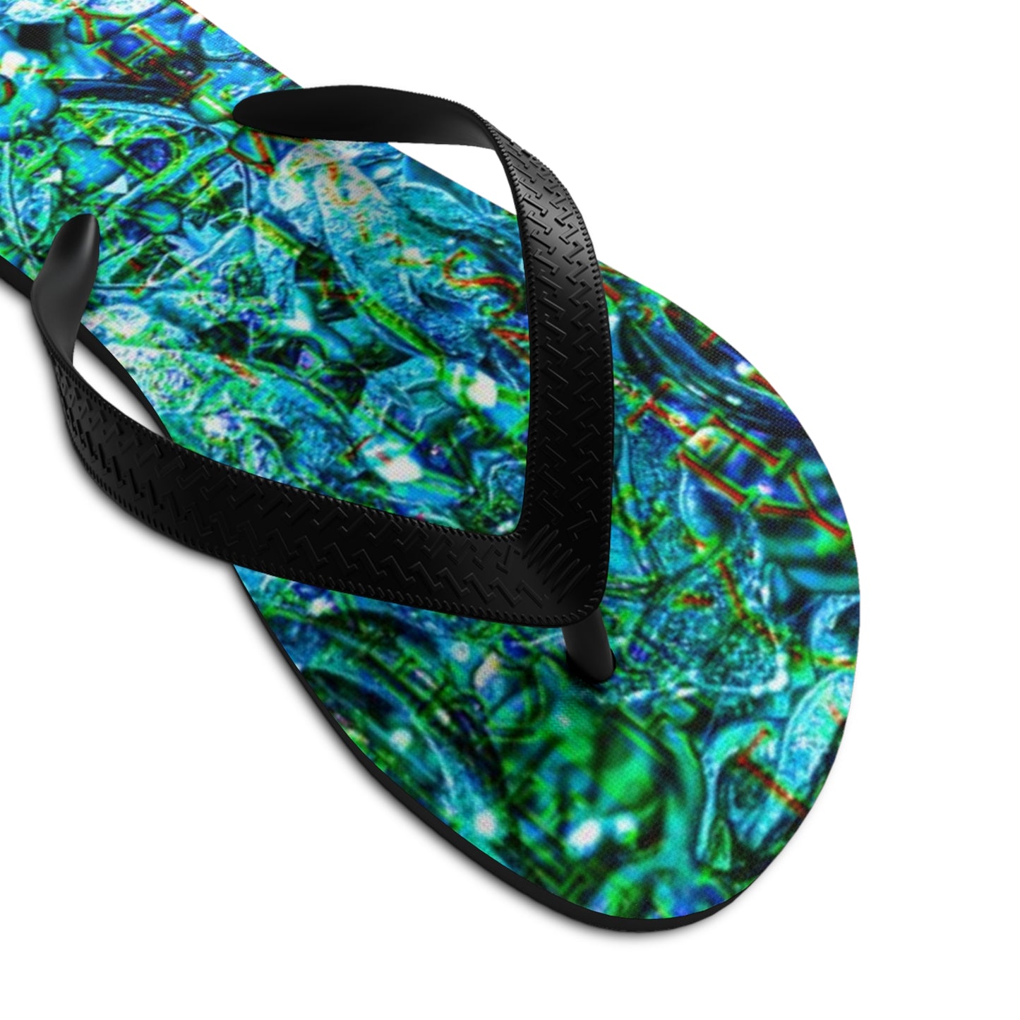 Flip-Flops (Unisex)(Samhain Dream Thaw 12 & Blue Logo@Alchemic) RJSTHs2023 RJS