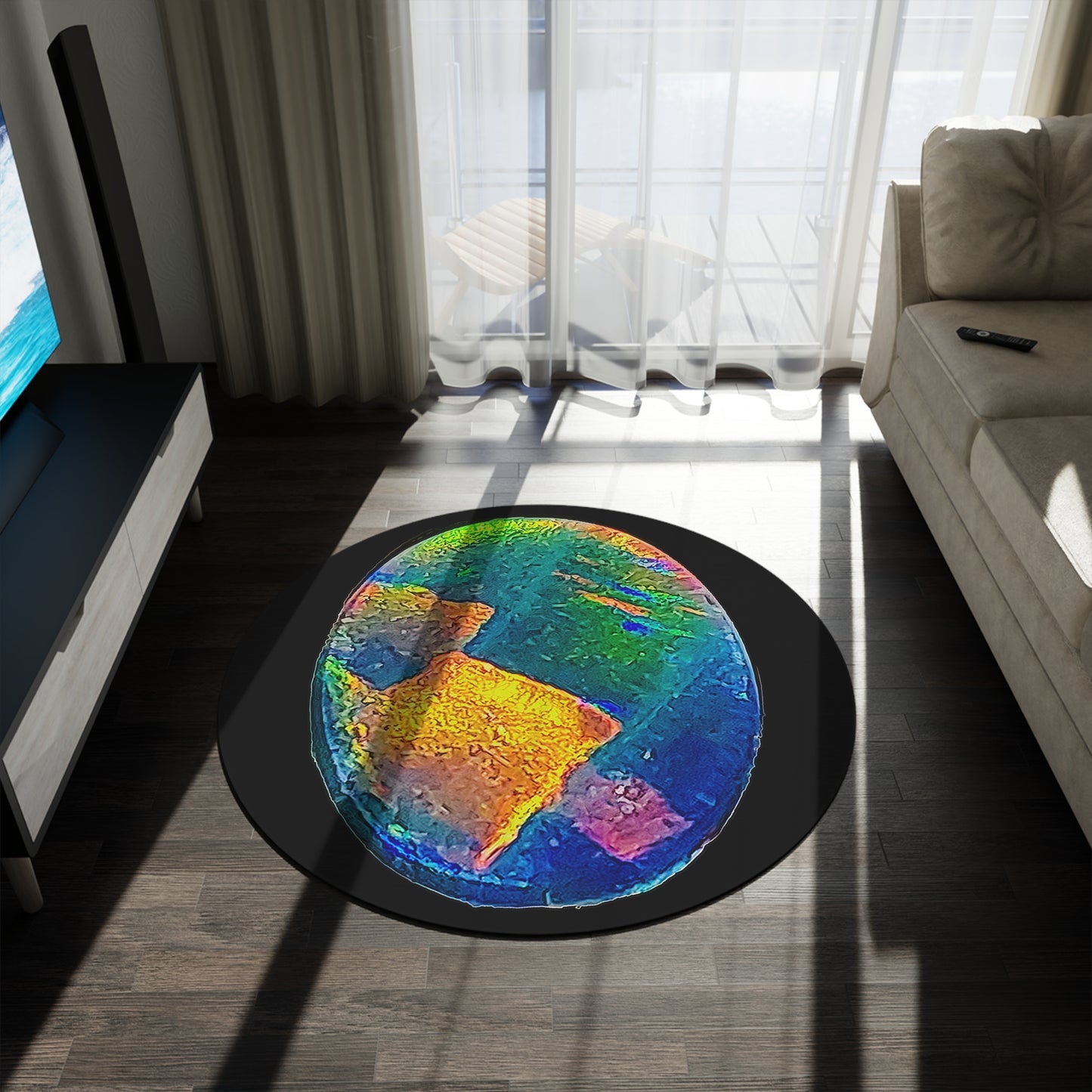 Circular Rug (Opal Skies Cantus Primus) RJSTHs2025 RJS