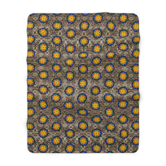 Caeli Opali Cantus Primus Sherpa Fleece Blanket (Samhain Dream Thaw 13 of 15 Tredecim ex Quindecim) RJSTHS2025 RJS