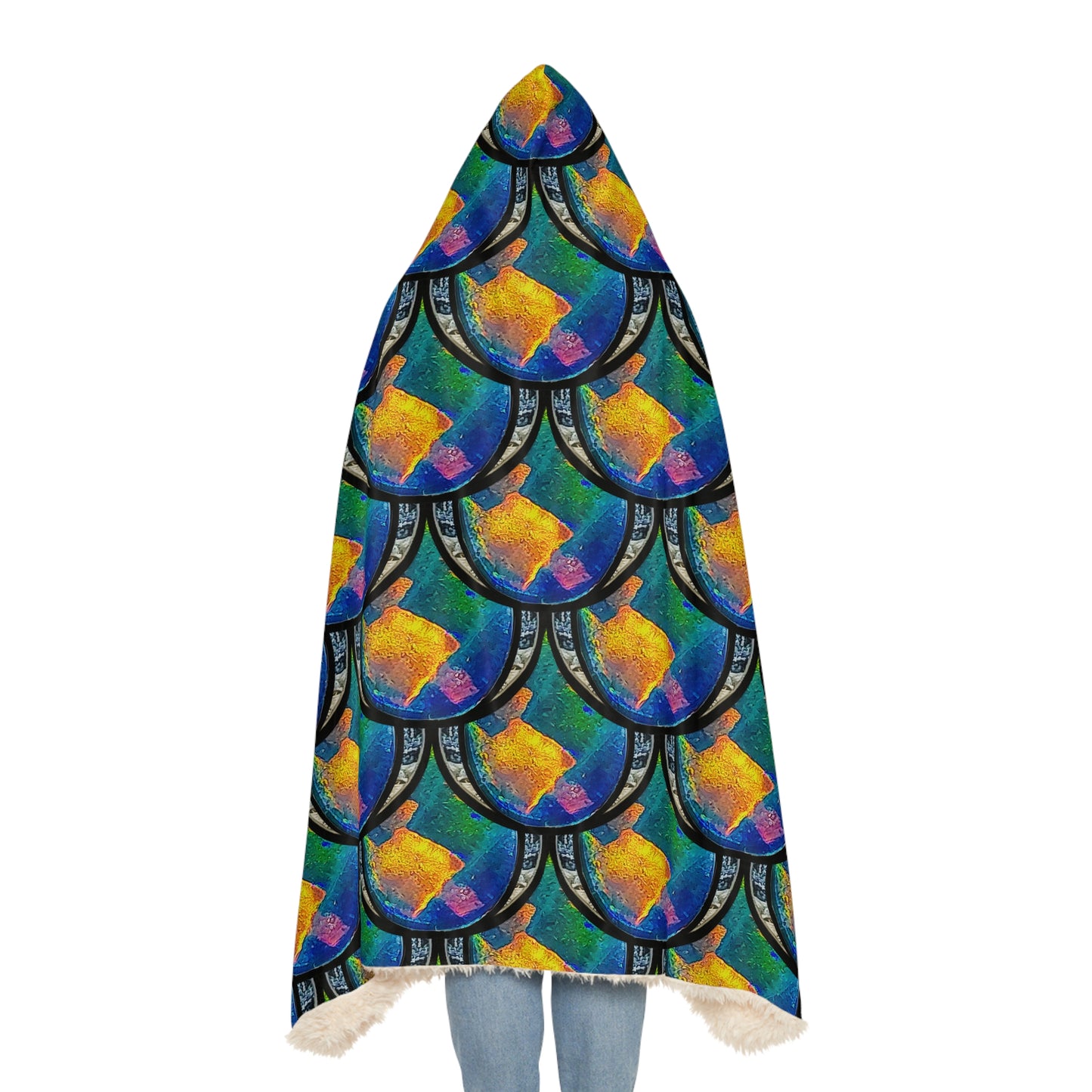 Hooded Snuggle Blanket (Opal Skies Cantus Primus) RJSTHs2024 RJS