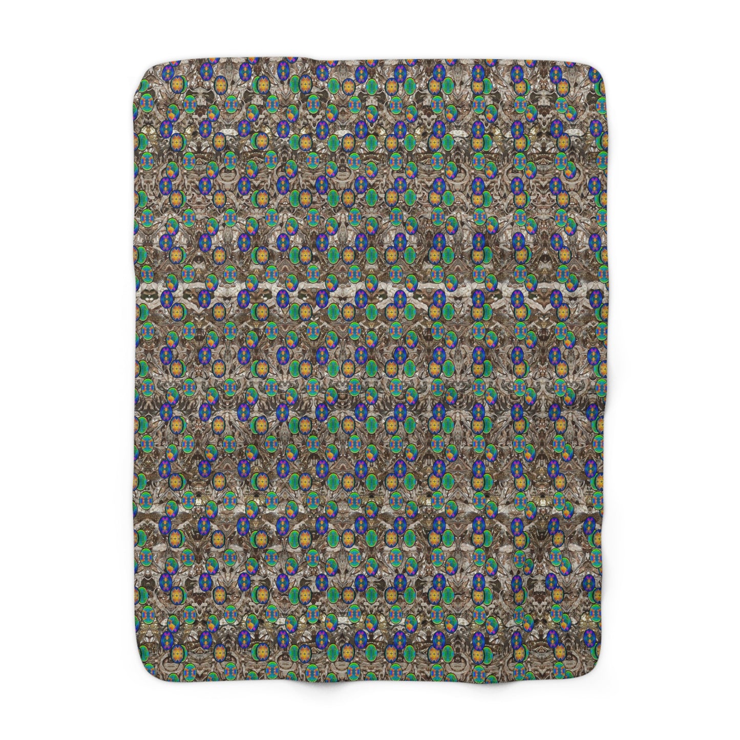 Caeli Opali Cantus Primus Sherpa Fleece Blanket (Samhain Dream Thaw 2 of 15 Duo ex Quindecim) RJSTHS2025 RJS