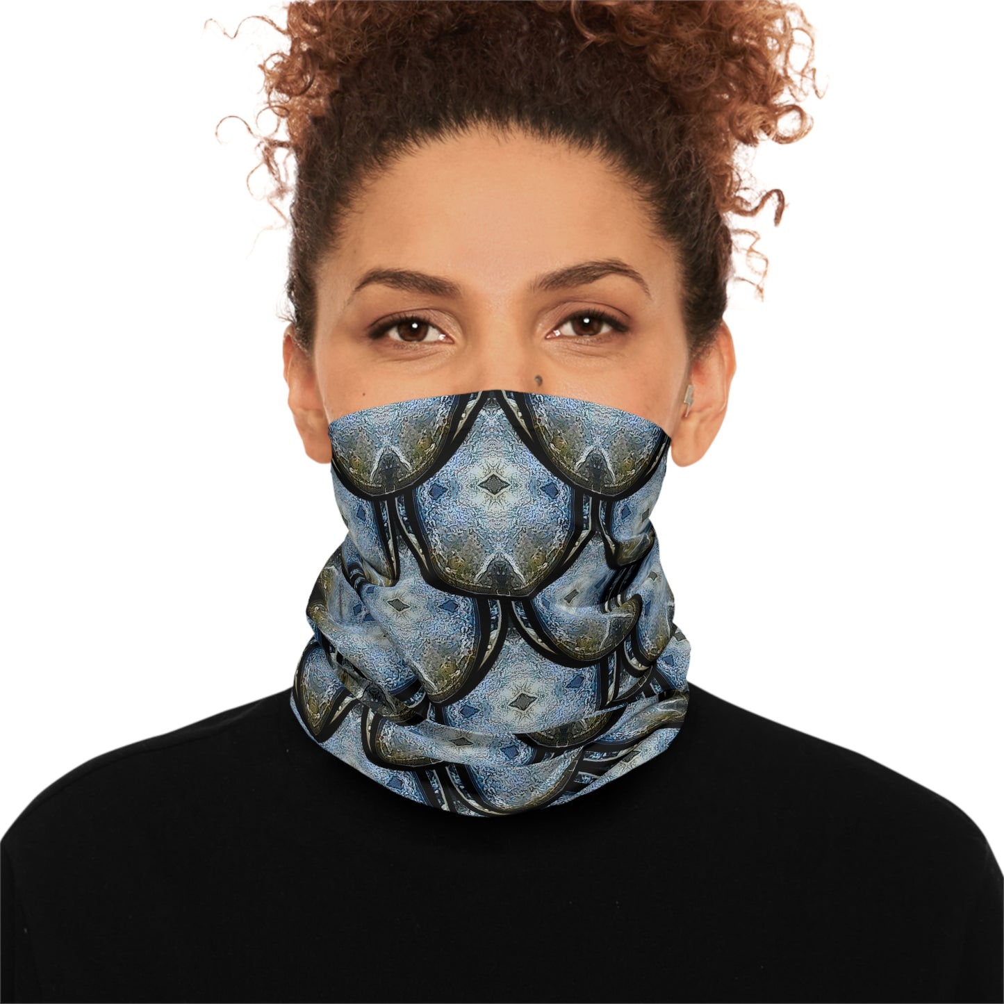 Lightweight Neck Gaiter (Unisex)(Opal Skies Cantus Primus "Lūminōsitās") RJSTHs2024 RJS