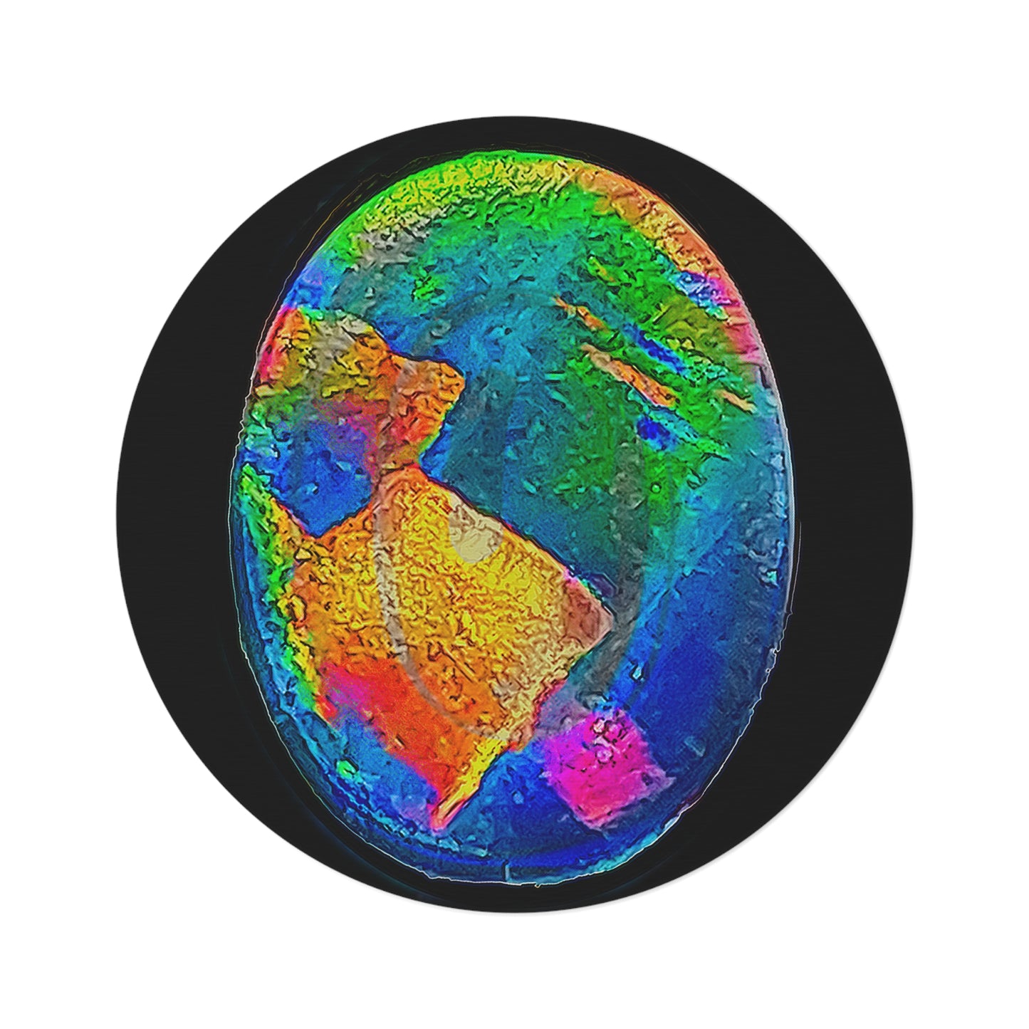 Circular Rug (Opal Skies Cantus Primus) RJSTHs2025 RJS