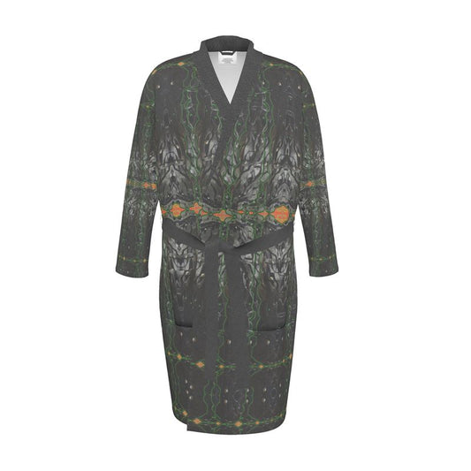 Dressing Gown (Unisex)(Rind#2 Tree Link ) RJSTH@Fabric#2 RJSTHW2022 RJS