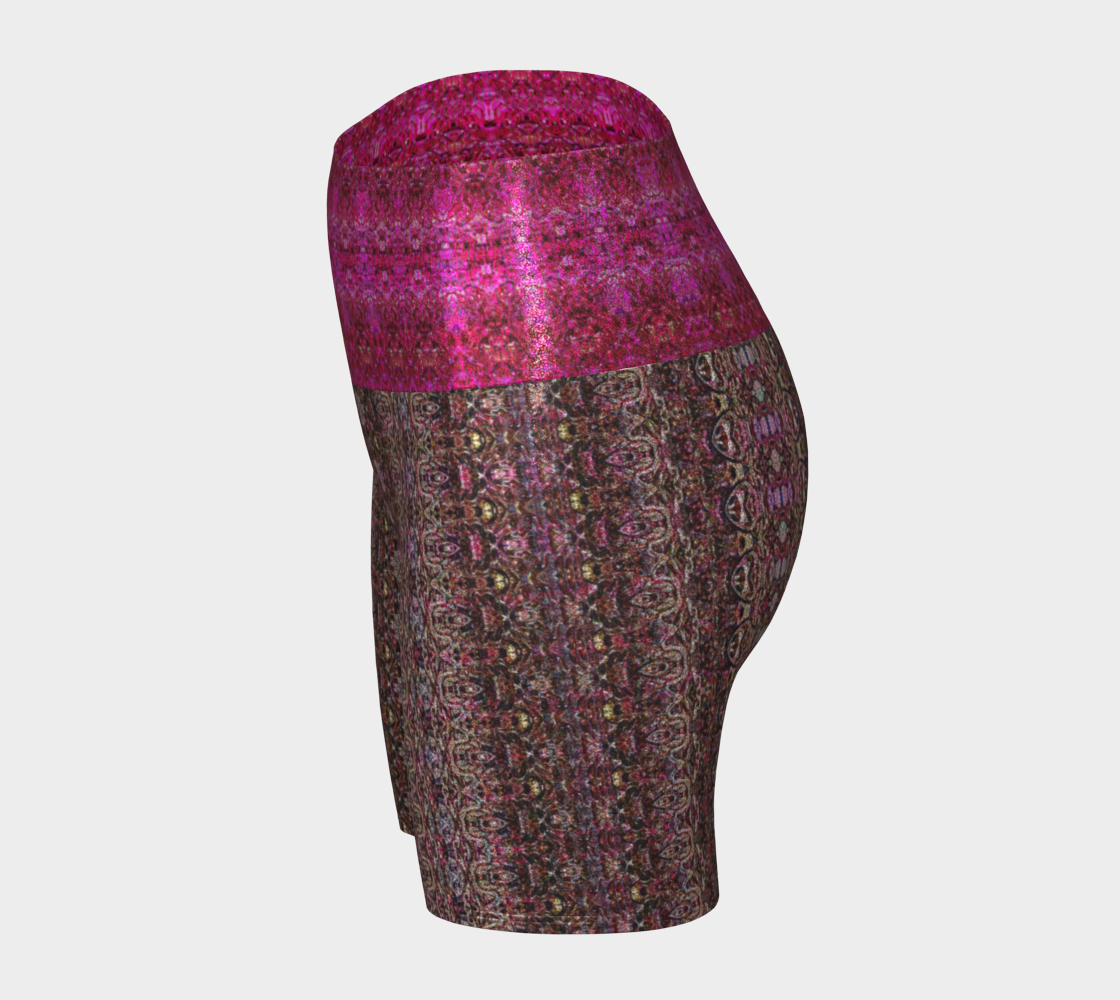 Glitter Yoga Shorts (Muliebris/Virilis)(Samhain Dream Thaw 13/14 & Pink/Purple Logo@Alchemic) RJSTHs2024 RJS