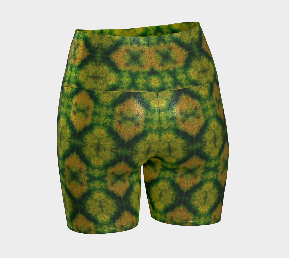 Glitter Yoga Shorts (Muliebris/Virilis)(Purely Jade Light) RJSTHs2024 RJS