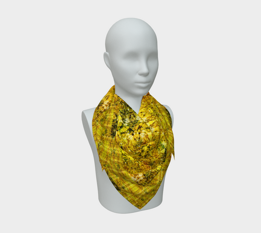 Silk Art Scarf (Vitta Serica Artis)(Dreams of Jade@Alchemic 12 of 15 Duodecim ex Quindecim) RJSTHW2026 RJS