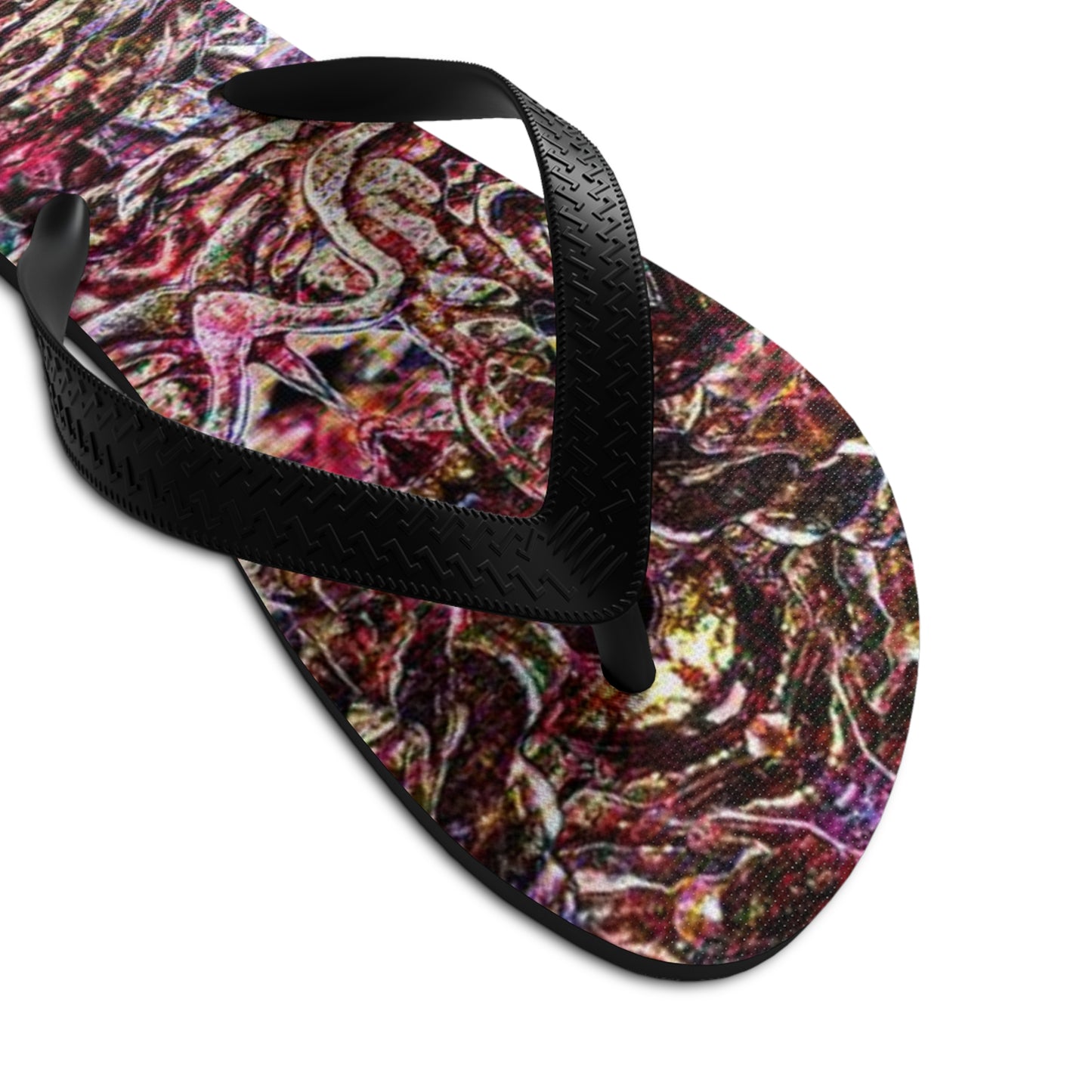 Flip-Flops (Unisex)(Samhain Dream Thaw 14 & Purple Logo@Alchemic) RJSTHs2023 RJS