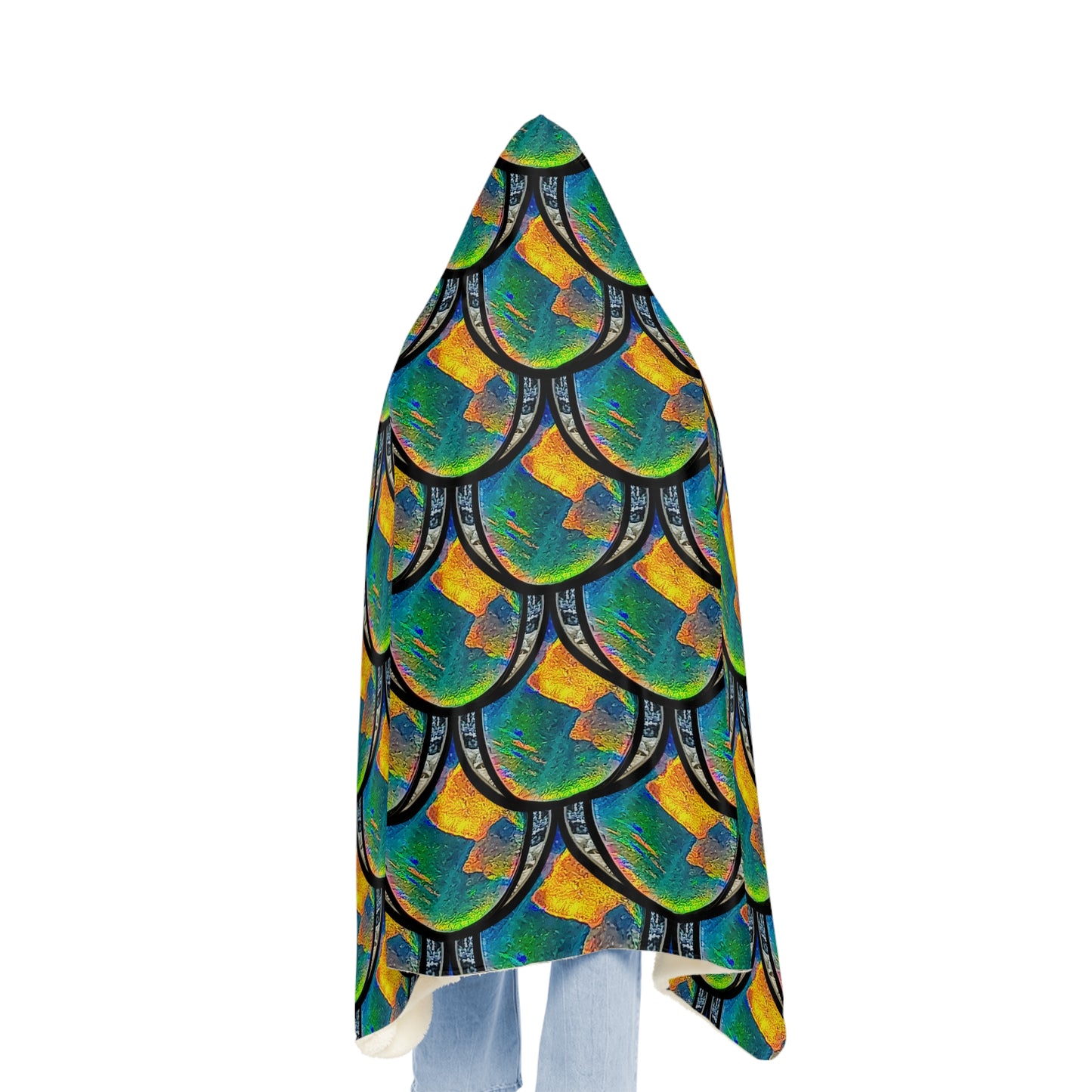 Hooded Snuggle Blanket (Opal Skies Cantus Primus) RJSTHs2024 RJS