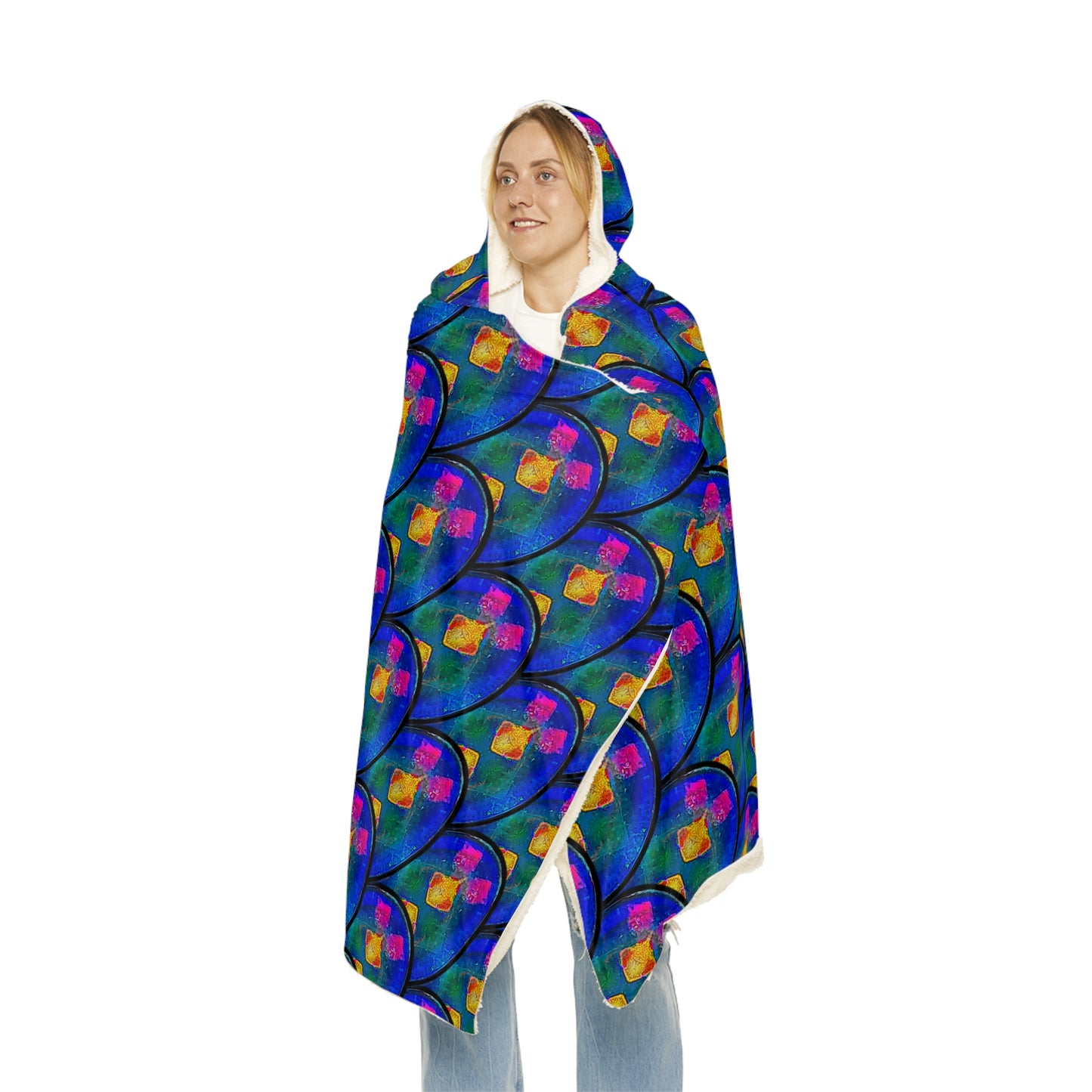 Hooded Snuggle Blanket (Opal Skies Cantus Primus) RJSTHs2024 RJS