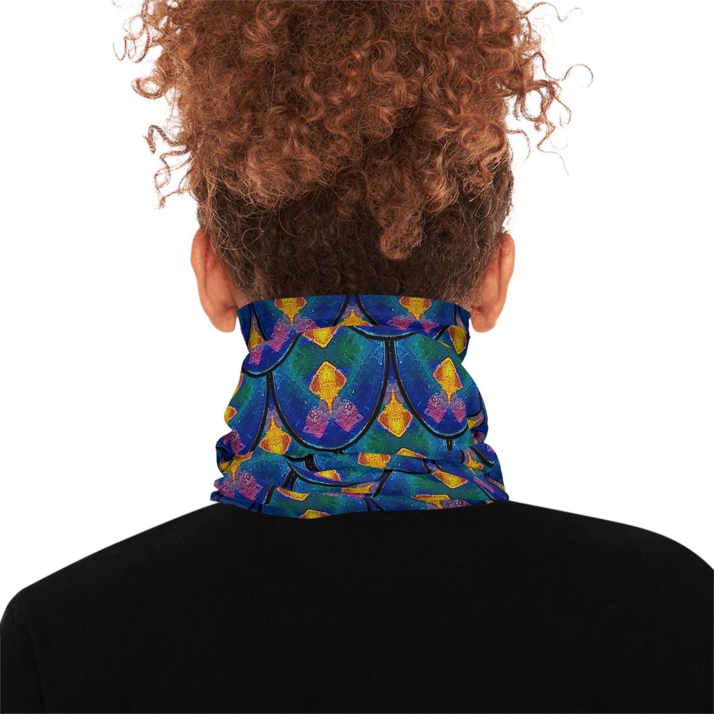 Lightweight Neck Gaiter (Unisex)(Opal Skies Cantus Primus) RJSTHs2024 RJS