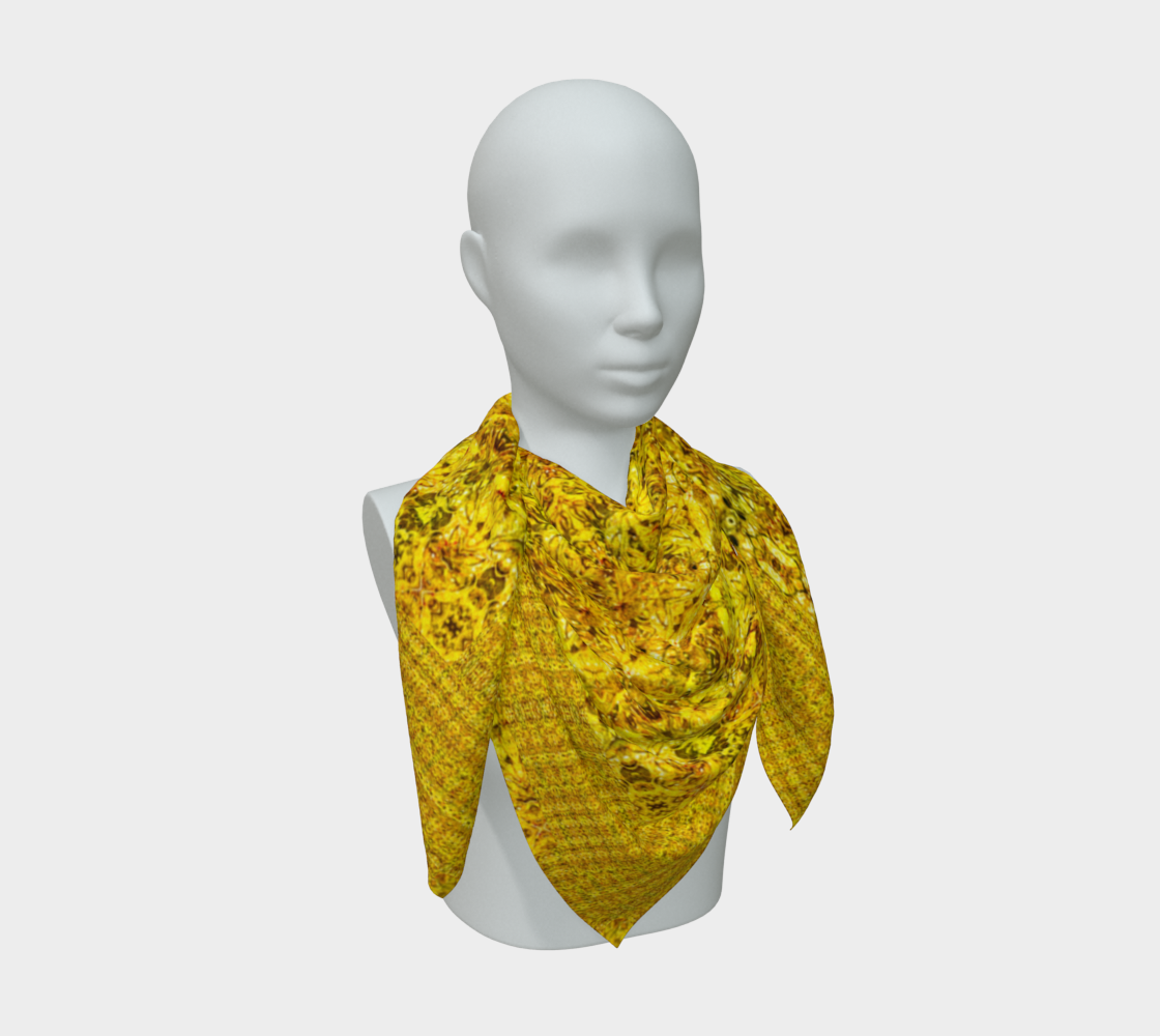 Silk Art Scarf (Vitta Serica Artis)(Dreams of Jade@Alchemic 2 of 15 Duo ex Quindecim) RJSTHW2026 RJS