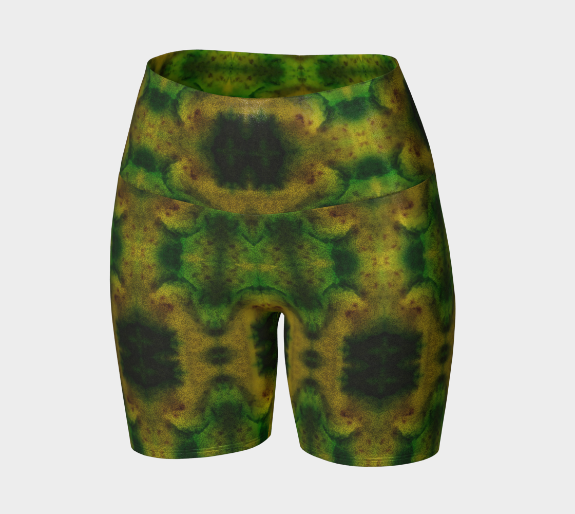 Glitter Yoga Shorts (Muliebris/Virilis)(Purely Jade Light) RJSTHs2024 RJS