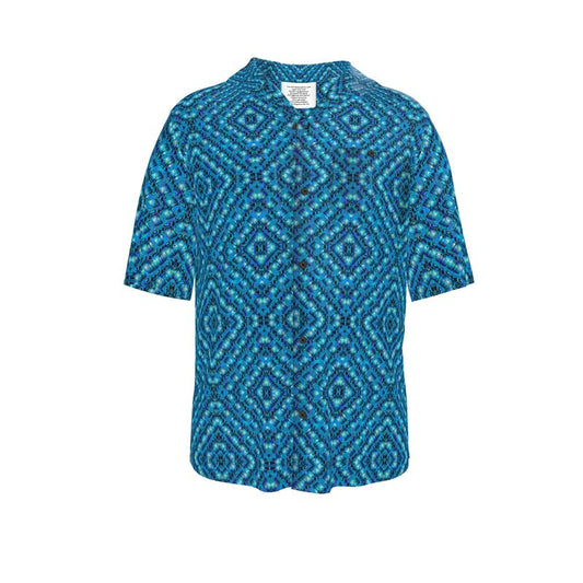 Revere Shirt (His/Virilis)(Sugar Stick Twirl (Elder Gift) Blue Logo@Alchemic) RJSTHs2025 RJS