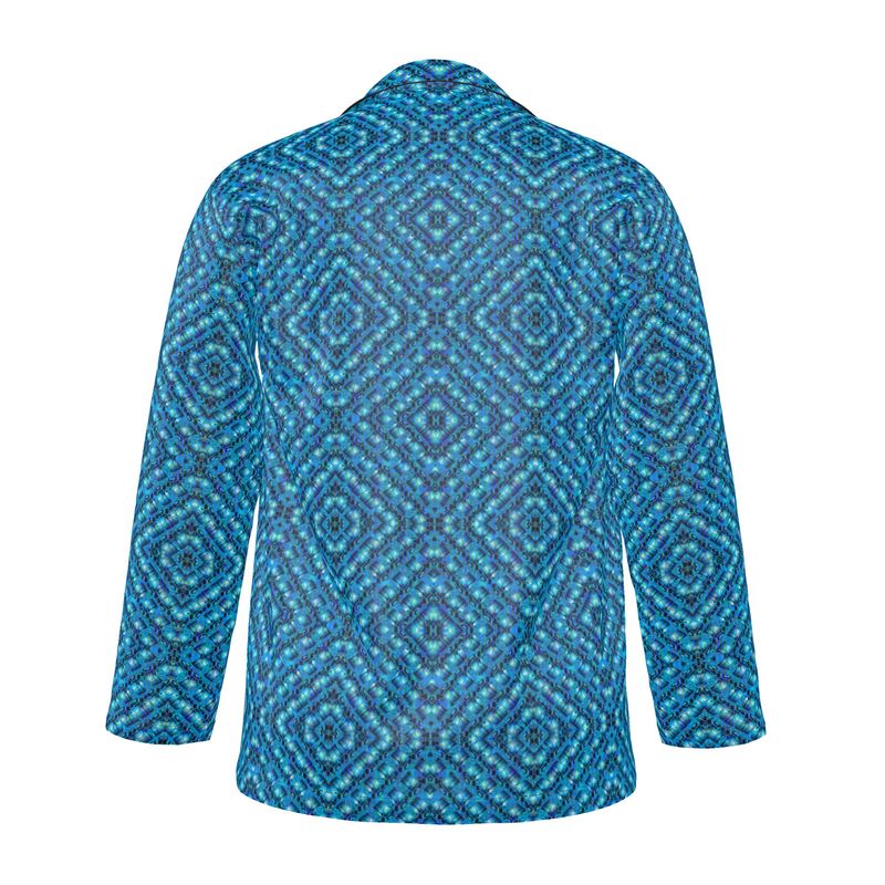 Luxury Pajama Shirt (His/Virilis)(Sugar Stick Twirl (Elder Gift) Blue Logo@Alchemic) RJSTHs2025 RJS