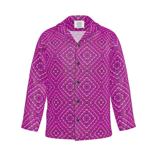 Luxury Pajama Shirt (His/Virilis)(Sugar Stick Twirl (Elder Gift) Pink Logo@Alchemic) RJSTHs2025 RJS