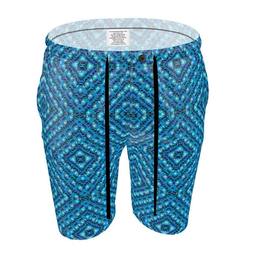 Luxury Pajama Shorts (His/Virilis)(Sugar Stick Twirl (Elder Gift) Blue Logo@Alchemic) RJSTHs2025 RJS