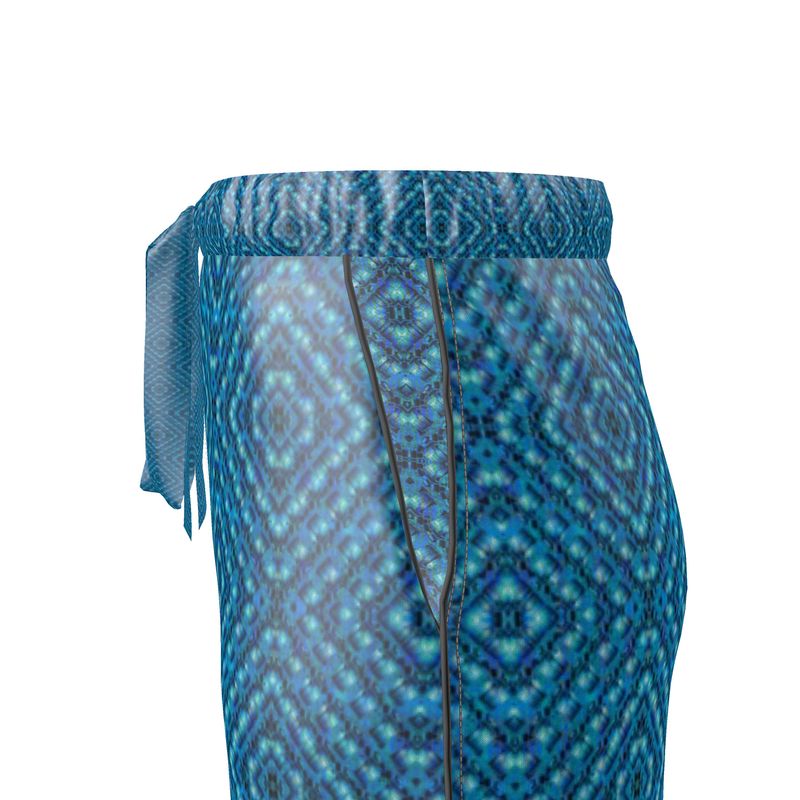 Luxury Pajama Trousers (Her/Muliebris)(Sugar Stick Twirl (Elder Gift) Blue Logo@Alchemic) RJSTHs2025 RJS