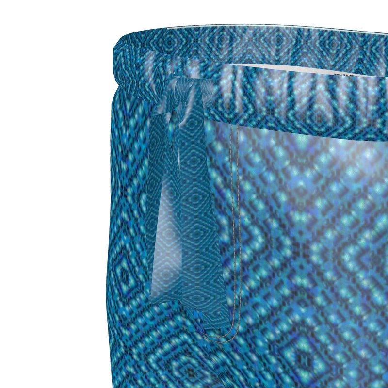 Luxury Pajama Trousers (Her/Muliebris)(Sugar Stick Twirl (Elder Gift) Blue Logo@Alchemic) RJSTHs2025 RJS