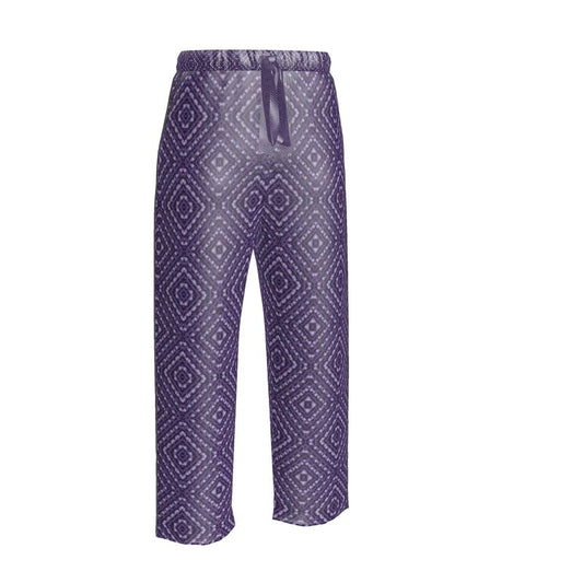 Luxury Pajama Trousers (Her/Muliebris)(Sugar Stick Twirl (Elder Gift) Purple Logo@Alchemic) RJSTHs2025 RJS