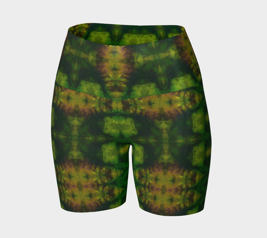 Glitter Yoga Shorts (Muliebris/Virilis)(Purely Jade Light) RJSTHs2024 RJS