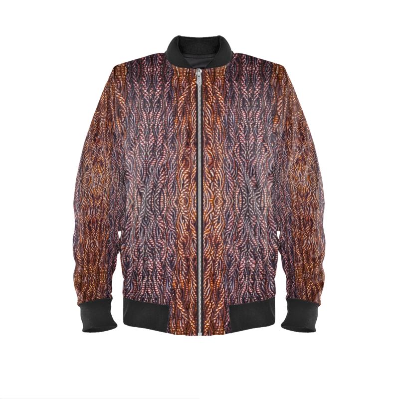 Reversible Silk Bomber Jacket (His/Virilis)(Grail Hearth Core Copper Fabric) RJSTHs2025 RJS