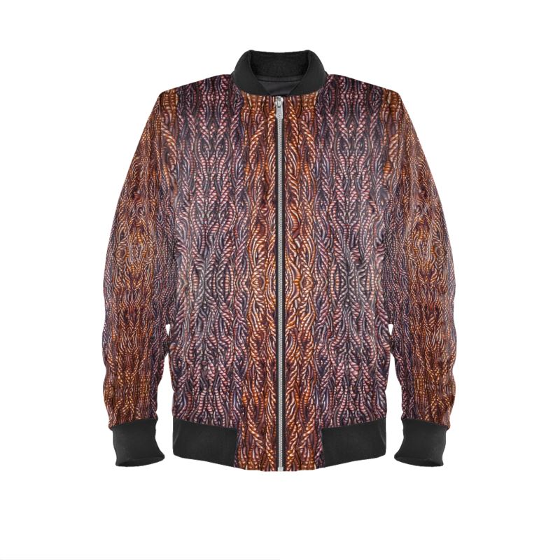 Reversible Silk Bomber Jacket (His/Virilis)(Grail Hearth Core Copper Fabric) RJSTHs2025 RJS