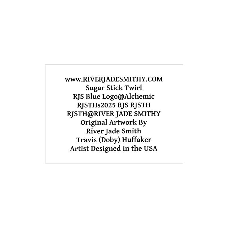 Reversible Silk Bomber Jacket (His/Virilis)(Sugar Stick Twirl (Elder Gift) Blue Logo@Alchemic) RJSTHs2025 RJS