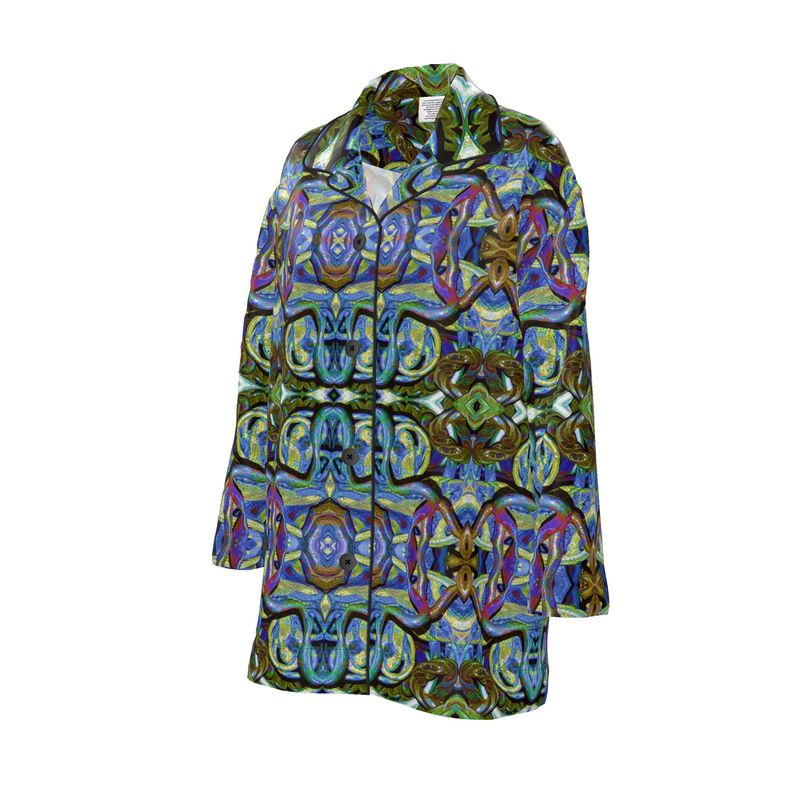 Luxury Pajama Shirt (Her/Muliebris)(Pure Candy Blue Logo@Alchemic) RJSTHs2025 RJS