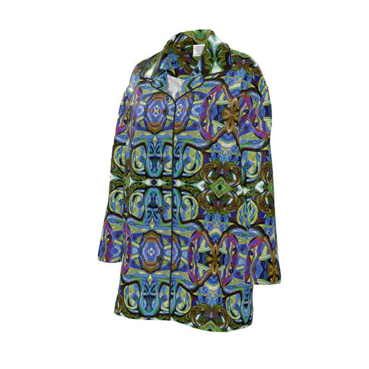 Luxury Pajama Shirt (Her/Muliebris)(Pure Candy Blue Logo@Alchemic) RJSTHs2025 RJS