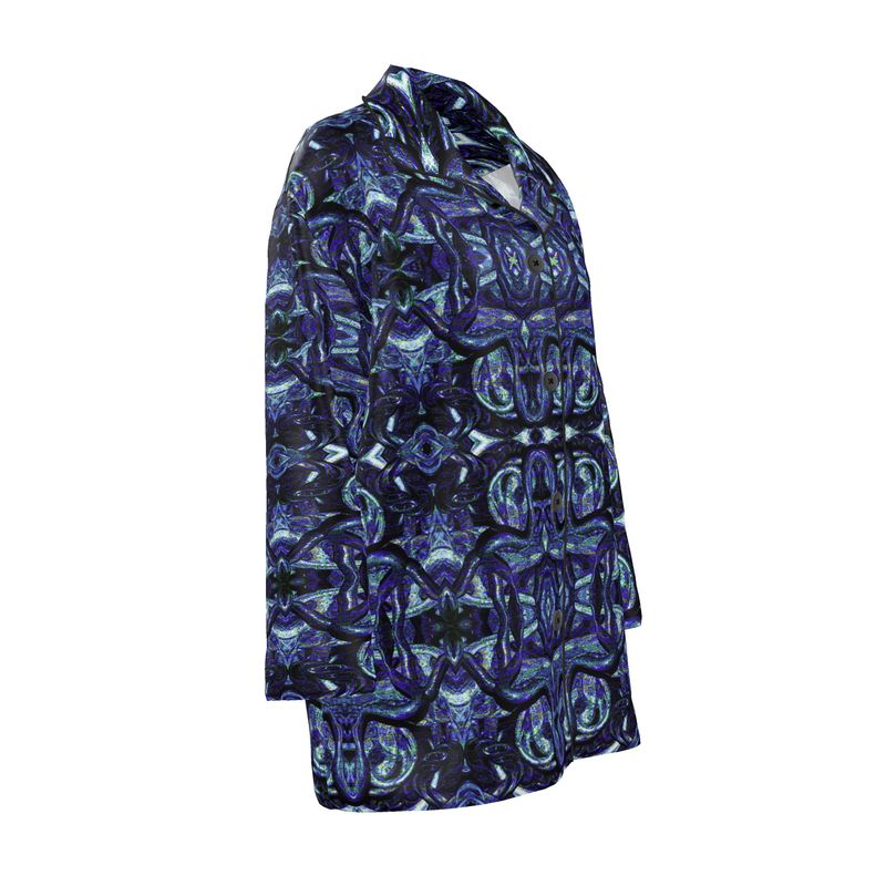 Luxury Pajama Shirt (Her/Muliebris)(Pure Candy Blue Logo@Alchemic) RJSTHs2025 RJS