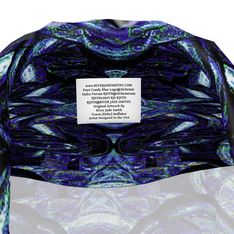 Luxury Pajama Shirt (Her/Muliebris)(Pure Candy Blue Logo@Alchemic) RJSTHs2025 RJS