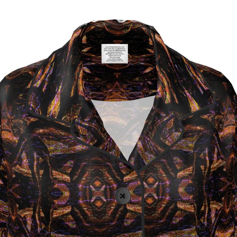 Luxury Pajama Shirt (Her/Muliebris)(Pure Candy Blue Logo@Alchemic) RJSTHs2025 RJS