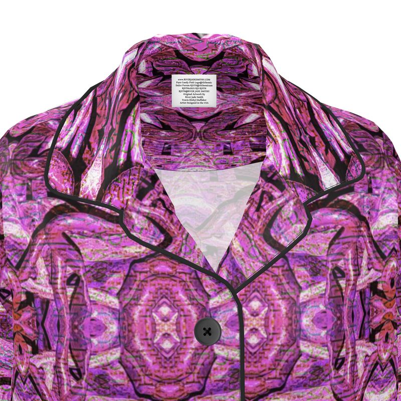 Luxury Pajama Shirt (Her/Muliebris)(Pure Candy Pink Logo@Alchemic) RJSTHs2025 RJS